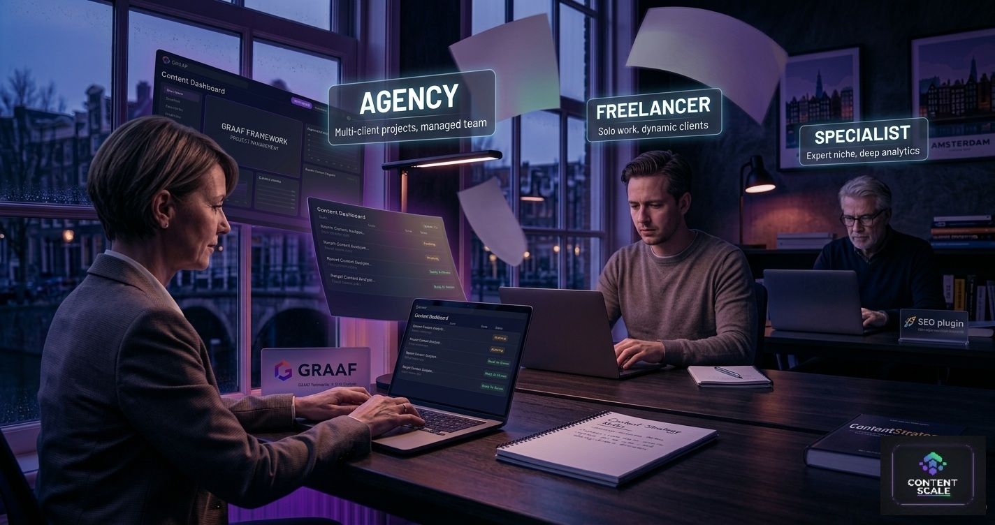 SEO agency freelancer and specialist delivering content without a quality score